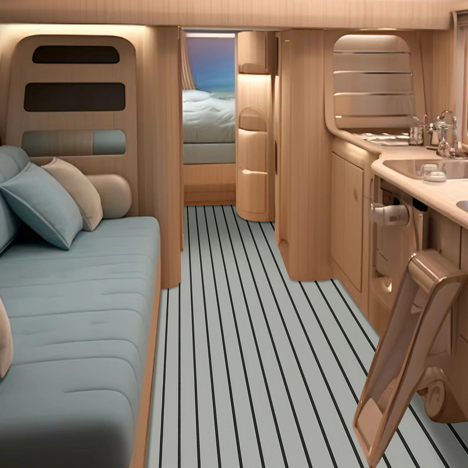 

Самоклеящийся противоскользящий морской коврик из ЭВА-пены под тик 240*90 см, толщина 6 мм, для лодок и бассейнов