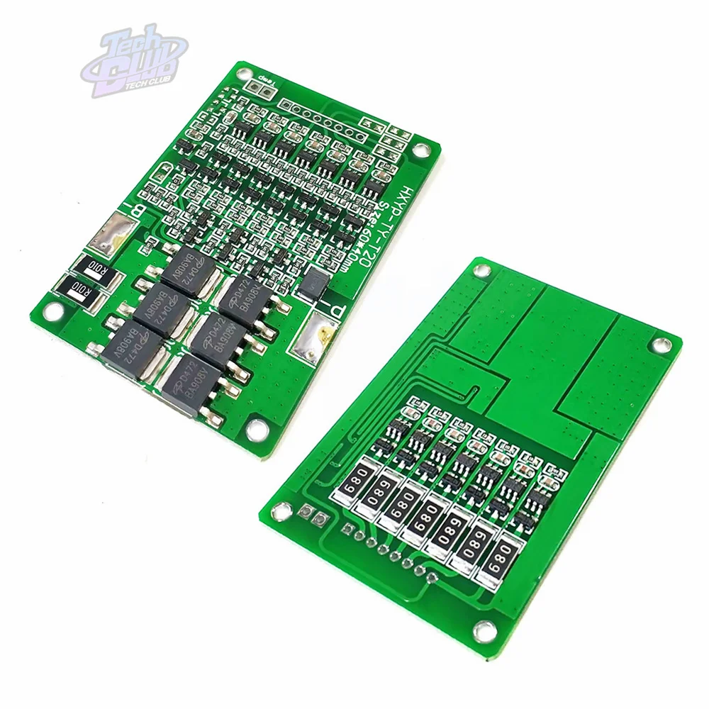 Modulo caricabatterie per scheda di protezione della batteria al litio 7S 29.4V BMS con bilanciamento per batteria al litio agli ioni di litio 18650 per elettroutensili