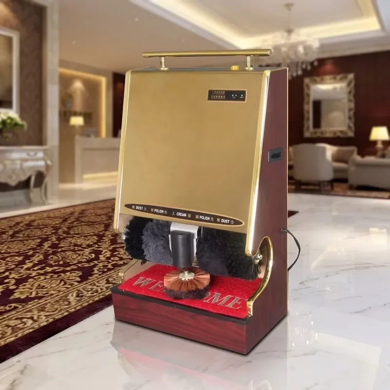 Care Portable Electric Shoe Shine Machine High Efficiency Shoe Shine Machine Hotel Shoe Shine Machine