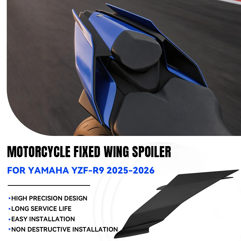 For YAMAHA YZF-R9 2025 2026 Motorcycle Accessories Tail Wing R9 Rear Seat Side Fairing Cover Panel Fairings Spoiler Modified