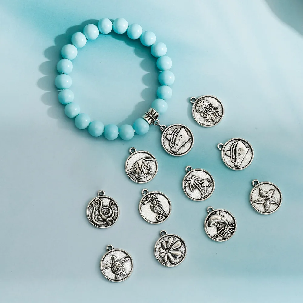 إكسسوارات المجوهرات الأكثر مبيعًا: سلسلة المحيط، وإكسسوارات DIY، ومعلقات نجم البحر وقنديل البحر، والقلائد