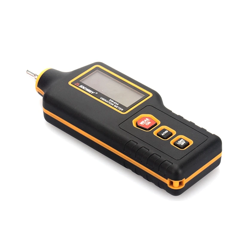 SNDWAY 1Set SW63A Digital Vibration Meter Motor Equipment Vibration Detection Metal Inspection Instrument Motor