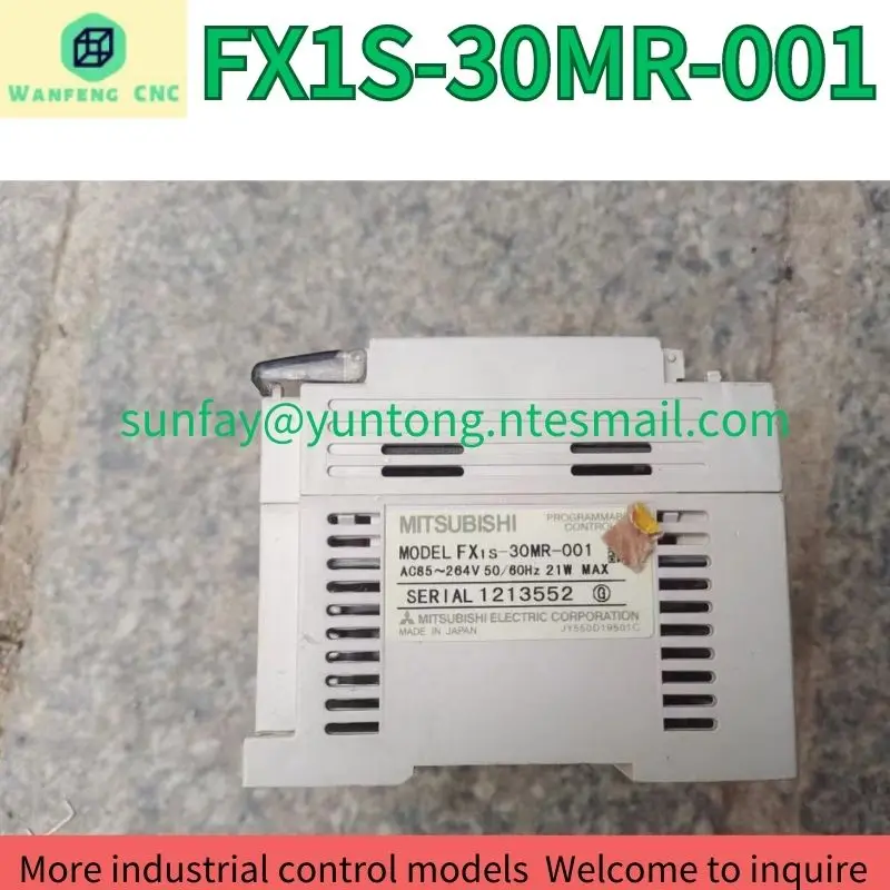 second-hand PLC FX1S-30MR-001 test OK Fast Shipping