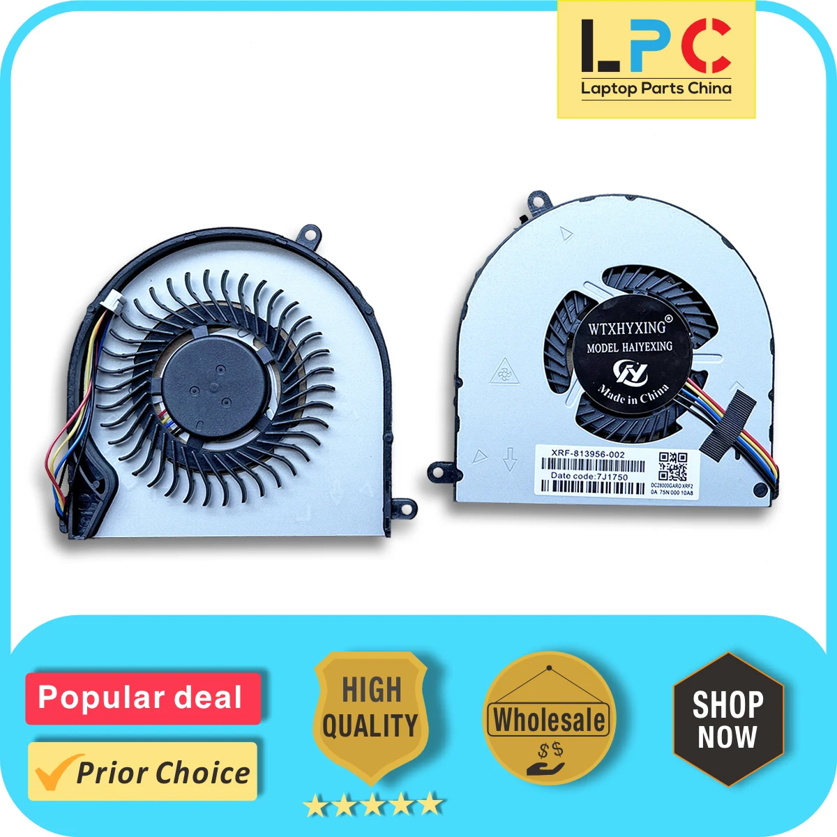 Ventilador de Resfriamento para CPU Lenovo ThinkPad E550 E555 E560 E565 00HT551 Novo Radiador Dissipador de Calor para Laptop