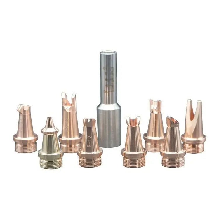 

10 шт. лазерная направляющая проволочная насадка Huan Ri 1,2 1,6 ручная сварочная медная насадка