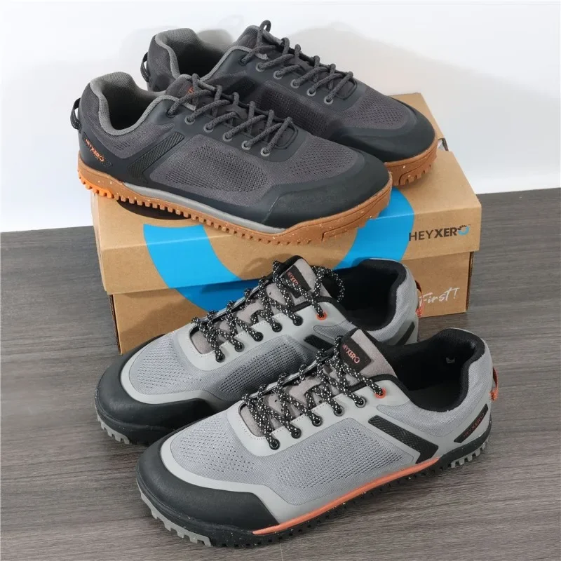 

2026 New Classic Brand Men Walking Outdoor Shoe Designer Wide Feet Barefoot Non-slip Shoe Top Quality Outdoor Flat Jogging Shoe