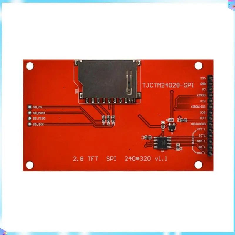 N93R 3X 2.8 بوصة 240X320 SPI TFT وحدة عرض إل سي دي المنفذ التسلسلي 51 محرك ILI9341V LCD وحدة المنفذ التسلسلي STM32 محرك العرض