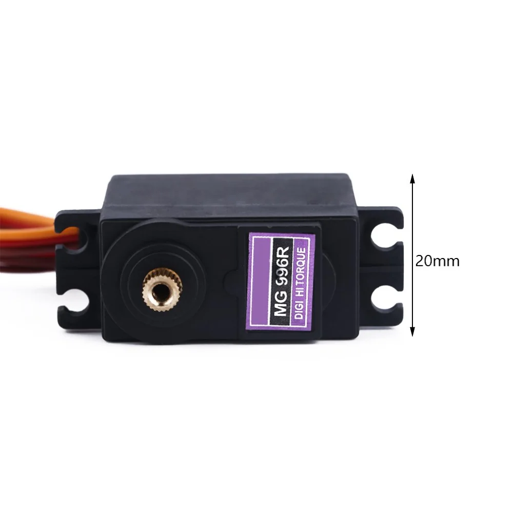 1/2/4/6/10 Stück 13 kg 15 kg Kunststoffservo MG995 MG996 Servo Kunststoffgetriebemotor für Roboterarm Auto RC Hubschrauber für Arduino Roboter – Detail 14