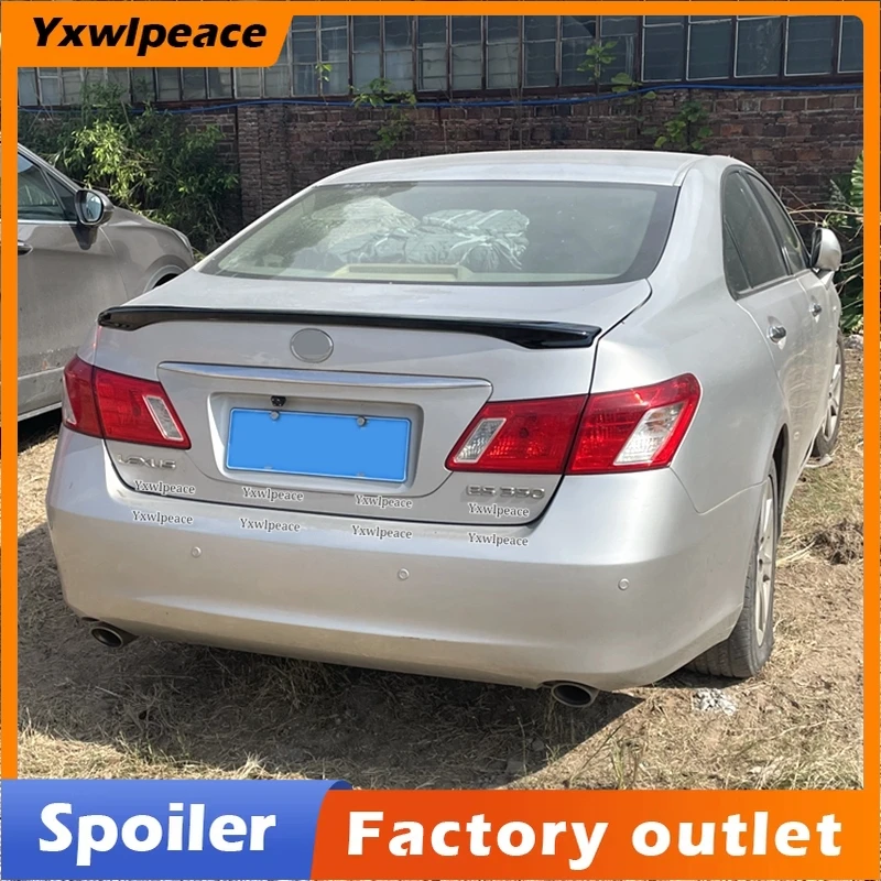 

For Lexus ES Spoiler ES240 ES250 ES300 ES350 2006-2011 High Quality ABS Plastic Rear Trunk Lip Spoiler Body Kit Accessories