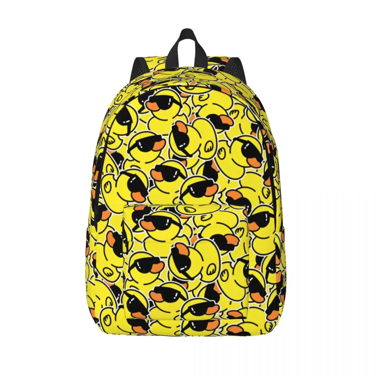 

Рюкзак с солнцезащитными очками и желтой уткой для мальчиков и девочек, детский школьный рюкзак, милый рюкзак с героями мультфильмов, сумка для дошкольников, детского сада, подарок