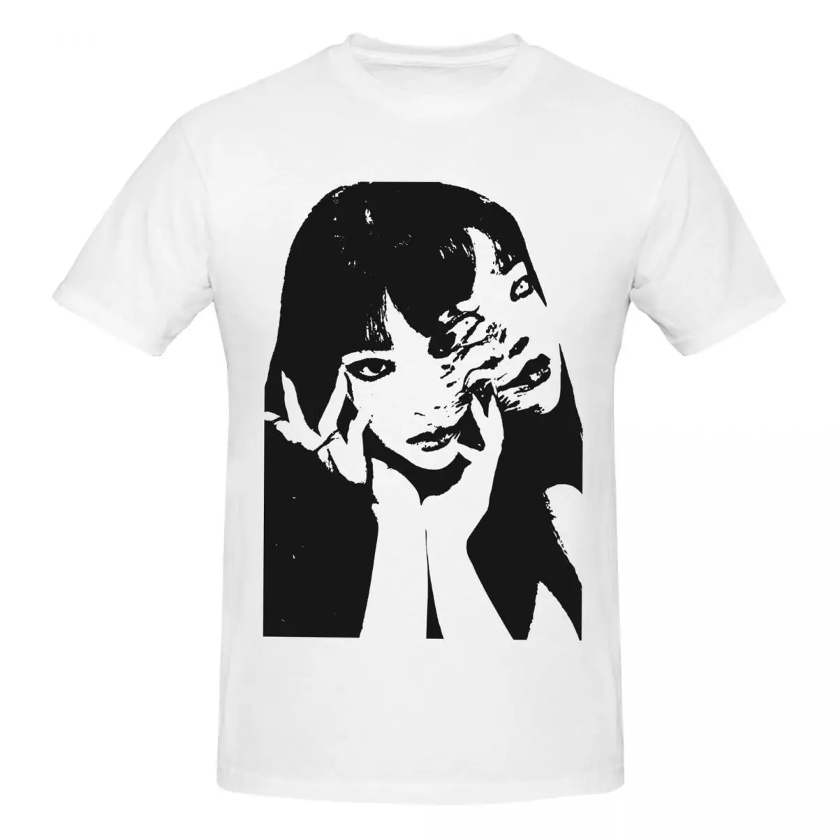 Tomie Junji Ito (2) T Shirts Graphic Y2K Unique O-neck Tshirt For Men Women Clothes