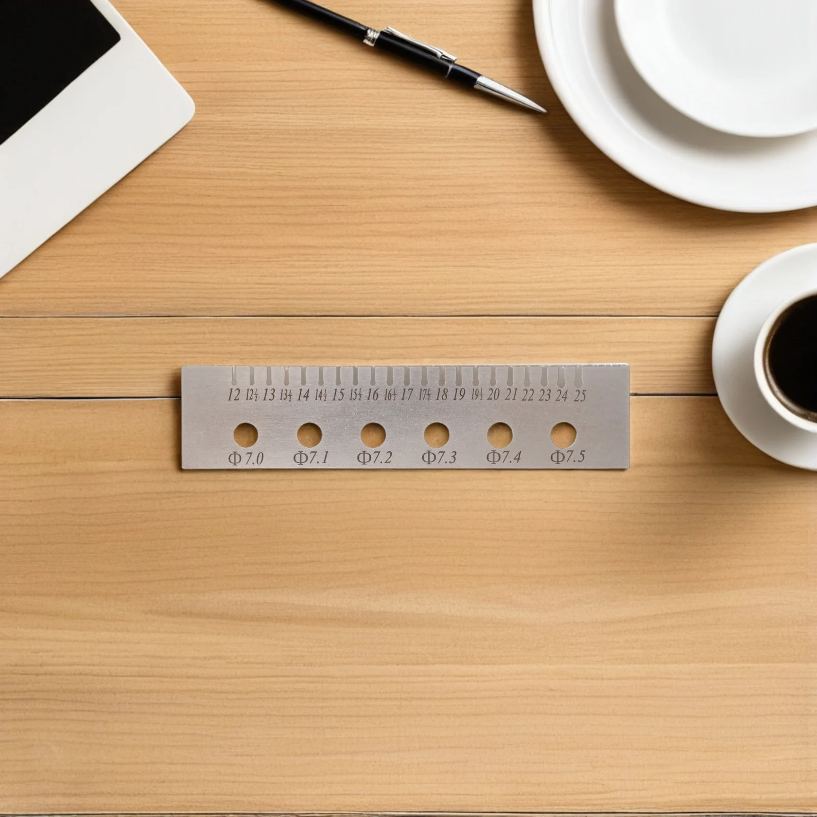 

Piano String Caliper Metal Ruler for Precise Measurement Ideal for Upright Grand Pianos Maintenance Tuning Player Piano Gauge