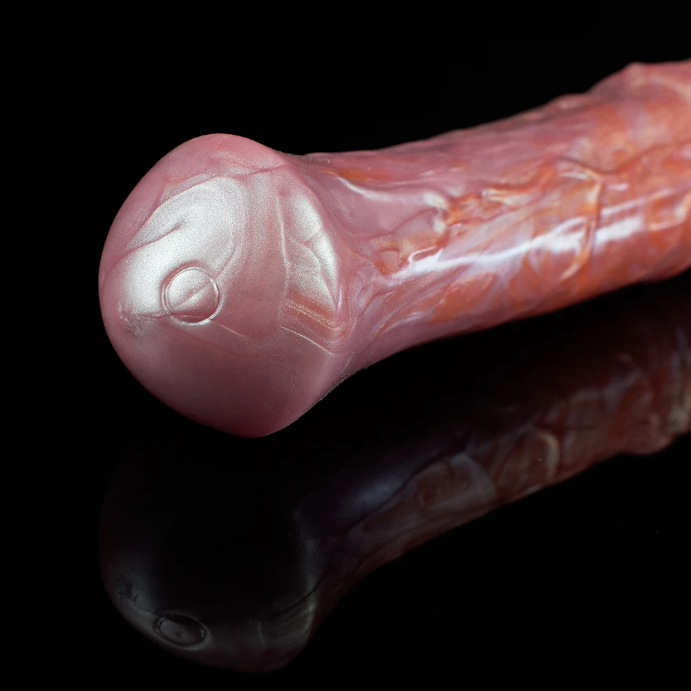 New FAAK Long Realistic Horse Dildo With Sucker Silicone Colorful Animal Penis Fantasy Sex Toys Shop For Men Women Anal Plug