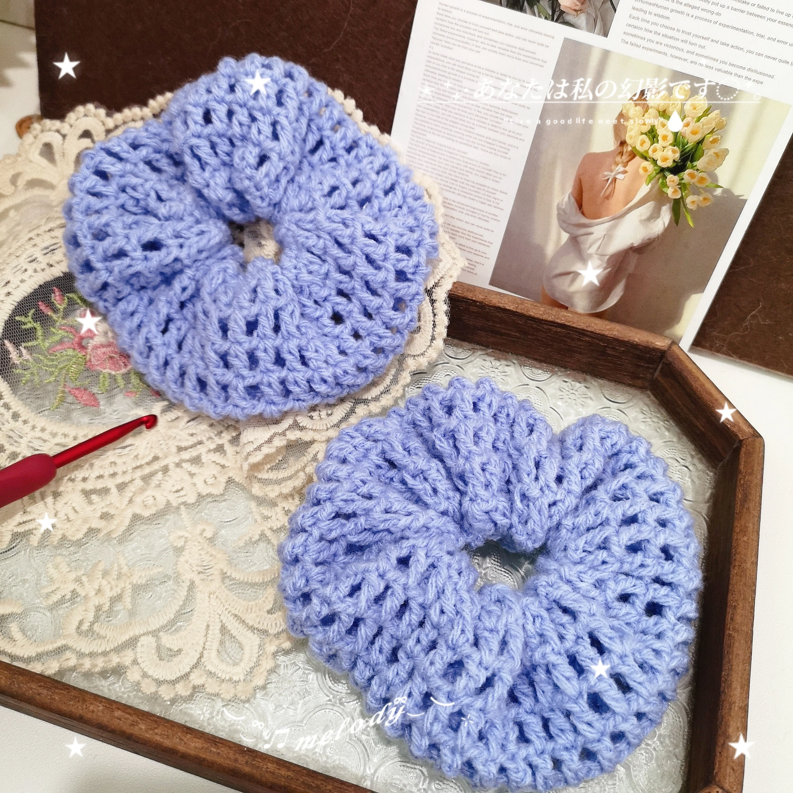 VerViento 3 كرات (إجمالي 150 جرام) غزل قطن أكريليك ثلاثي الطبقات لكروشيه مربع الجدة والحياكة والأوشحة التي تصنعها بنفسك، أميجورومي، البطانيات #3