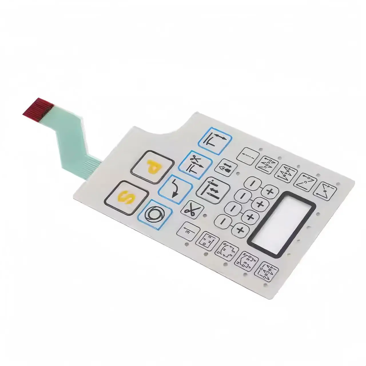 Qixing display panel membrane operation keypad for lockstitch electronic control box industrial sewing machine accessories