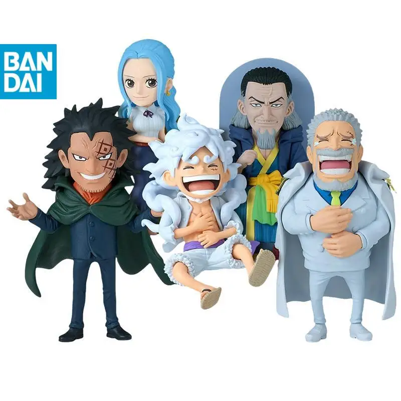 

В наличии Оригинальный Bandai Namco Banpresto One Piece Wcf Parent Child Bloodline Monkey D Luffy Dragon Garp Nefertari Vivi Nika Toy