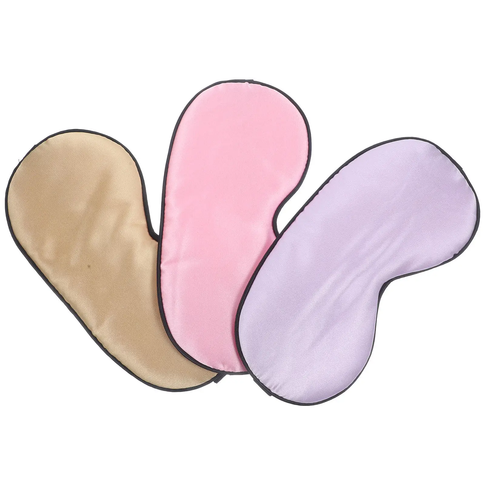 

3Pcs Eye Masks for Sleeping Soft Breathable Lightweight Portable Sleep for Women Men Students Travel Napping