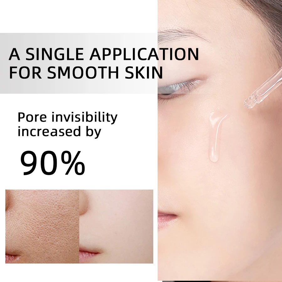 1 lozione primer trasparente idratante gelatina professionale da utilizzare prima della fondotinta per il viso, base per trucco liscia e di lunga durata