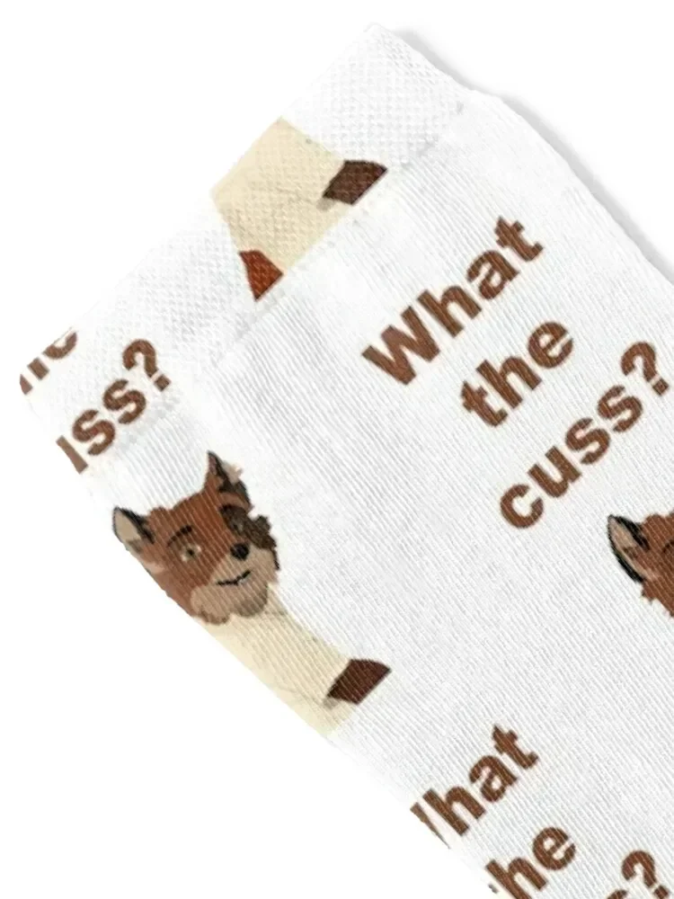 Fantastic Mr Fox - What The Cuss? Socks anime designer hiking retro Socks Women Men's