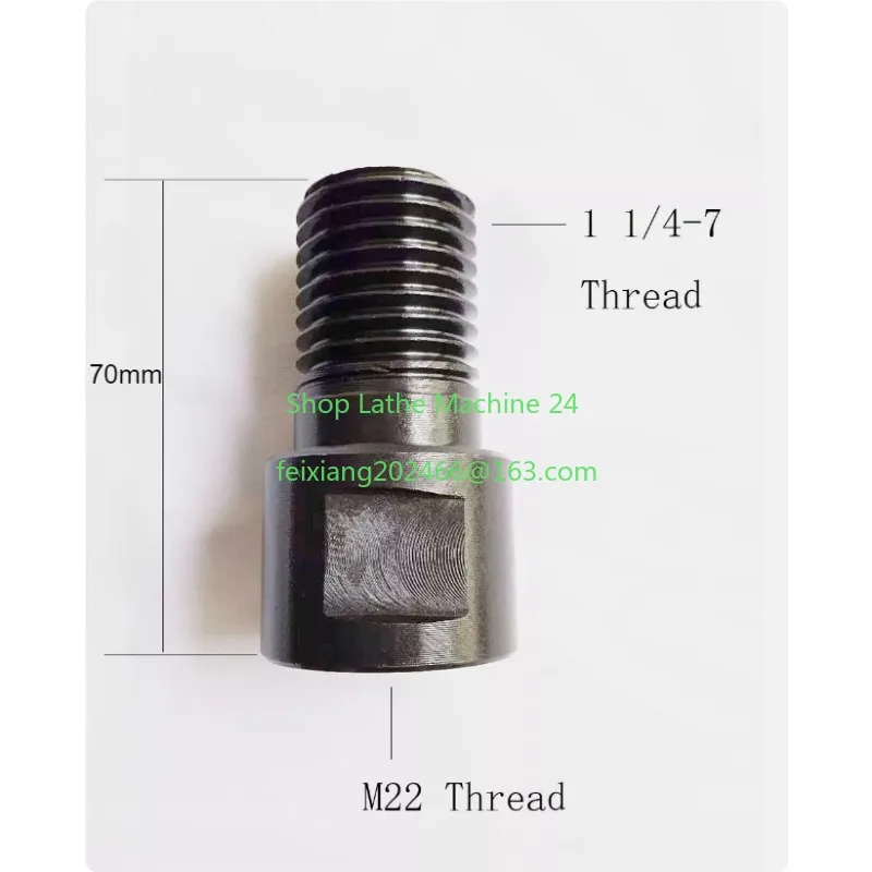 

1PC Thread Adapter for Diamond Drill Core Bits Male 1 1/4-7 To Female M22 Connection