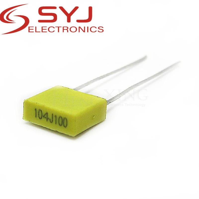 10-częściowy kondensator korekcyjny 100V104J 100NF 0,1UF Kondensator korekcyjny o rozstawie 5 mm