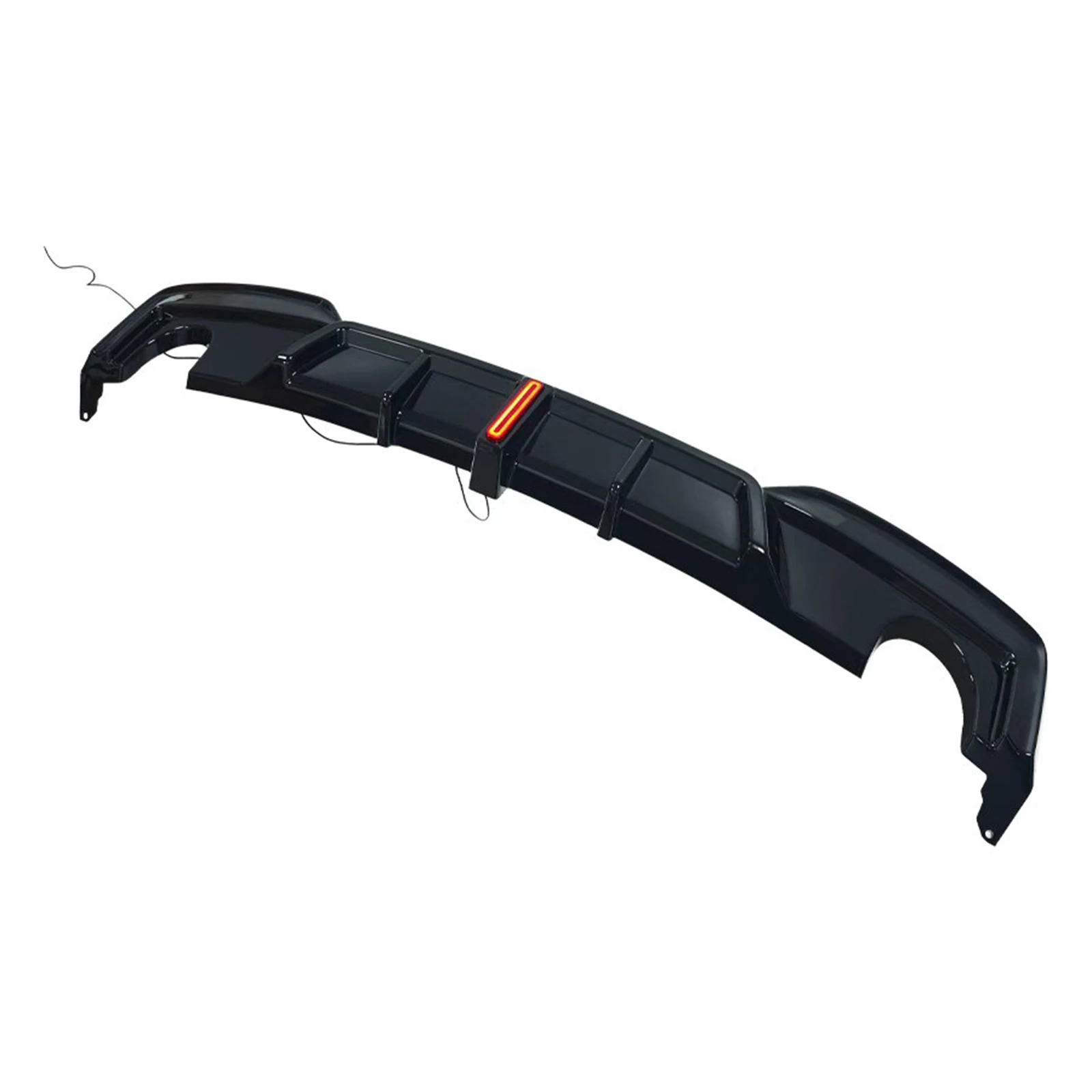 

Exterior Rear Boot Splitter Spoiler Bumper Diffuser Lip For BMW F06 F12 F13 M Sport 2012-2018