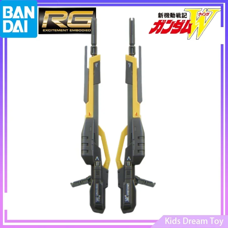 Assembly Bandai in Stock Original RG GUNDAM Anime Figures WING GUNDAM ZERO Action Figures Toys Collectible Model Gifts for Kids