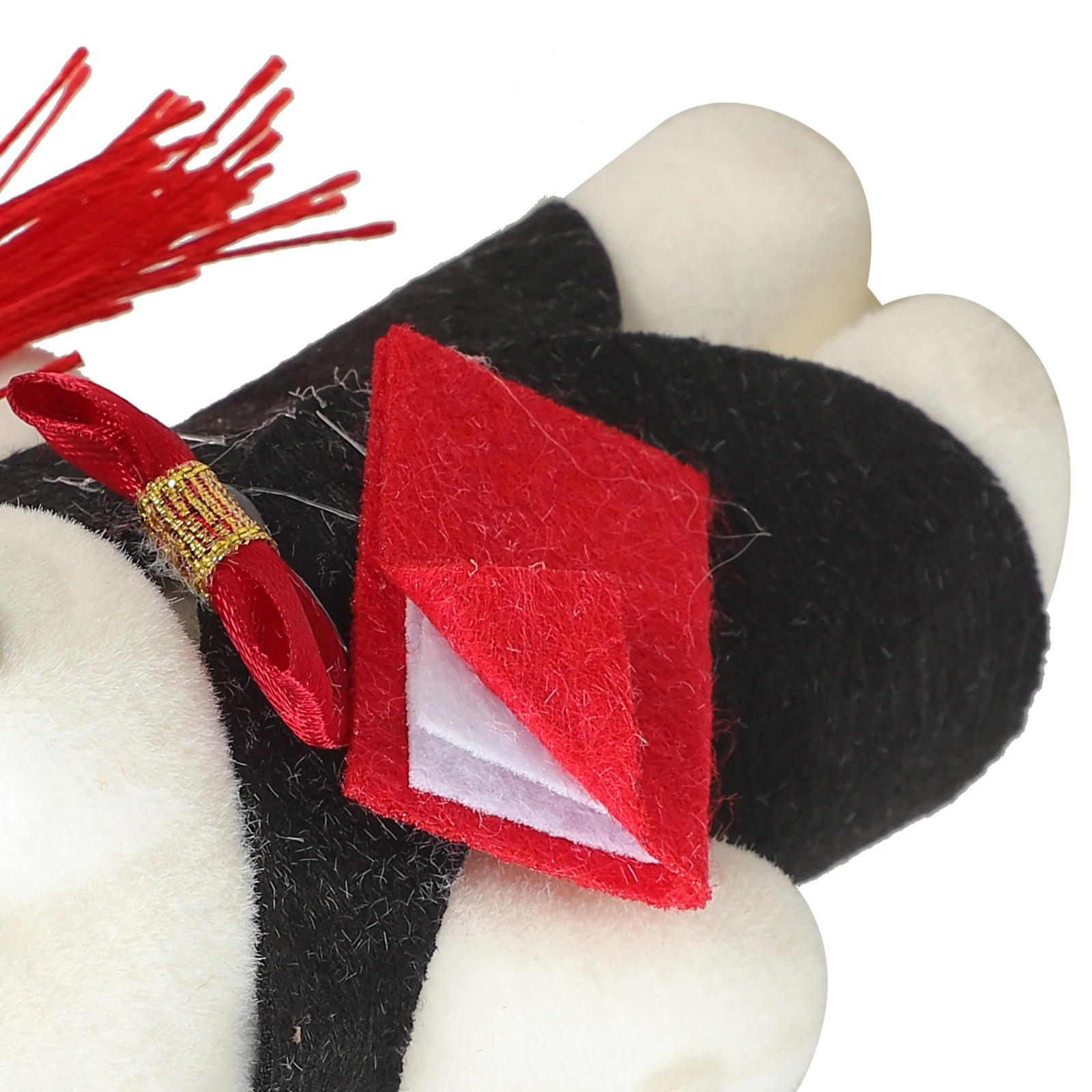 

Lovely Doctor Bear Keychain Pendant Fine Craftsmanship Bag Hanging Decoration Key Ring for Graduation Party Favors Gift Idea