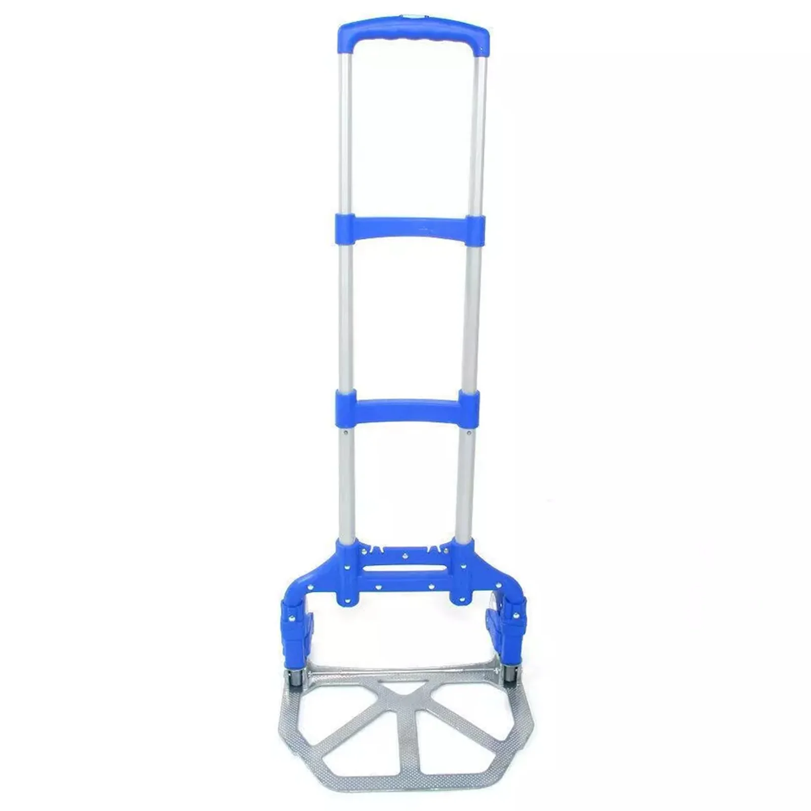 Dobrável mão dobrável azul bagagem carrinho, Dolly Push Truck Trolley, Black Friday