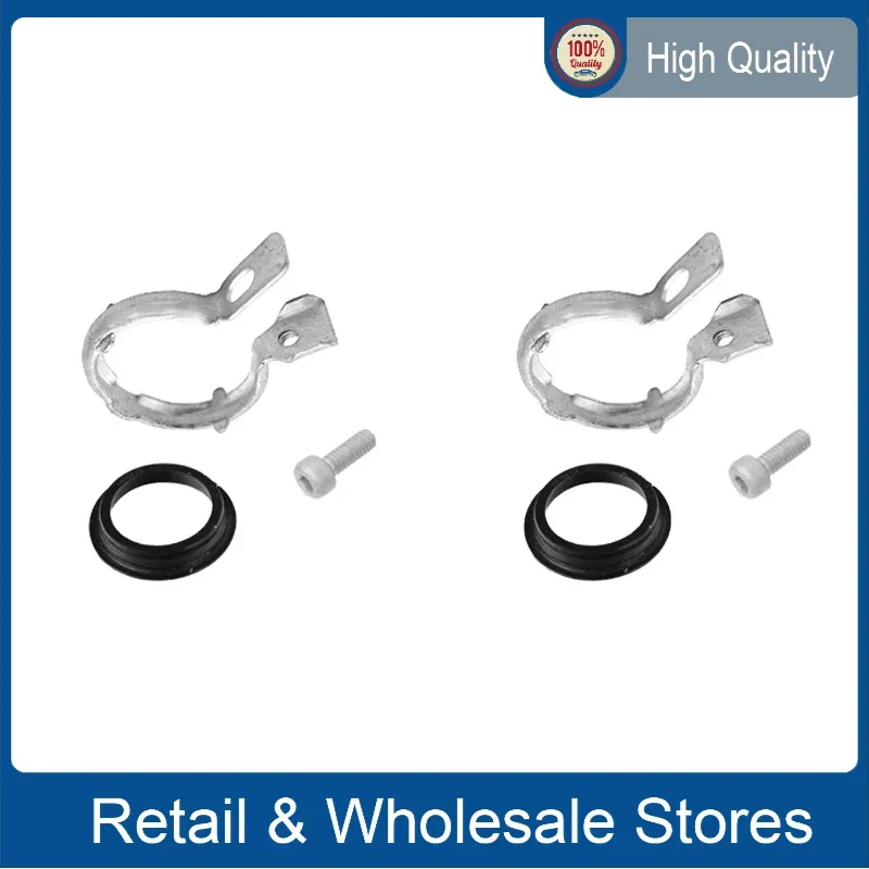 Heating Water Tank Repair Kit Sealing Ring Repair Kit Fixing Clip Clamp 8E0898380 for VW Audi A4 B6 B7 2003-2008 8E0 898 380