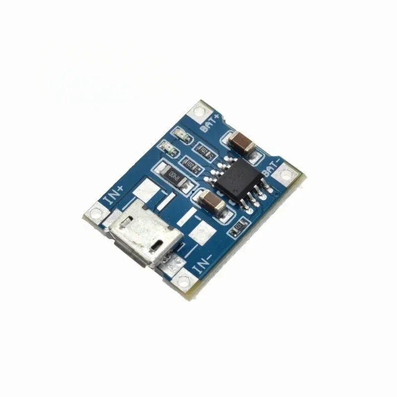 50PCS Micro USB TP4056 1A lithium battery charging pad charging module lithium battery charger module 1A Charging Board