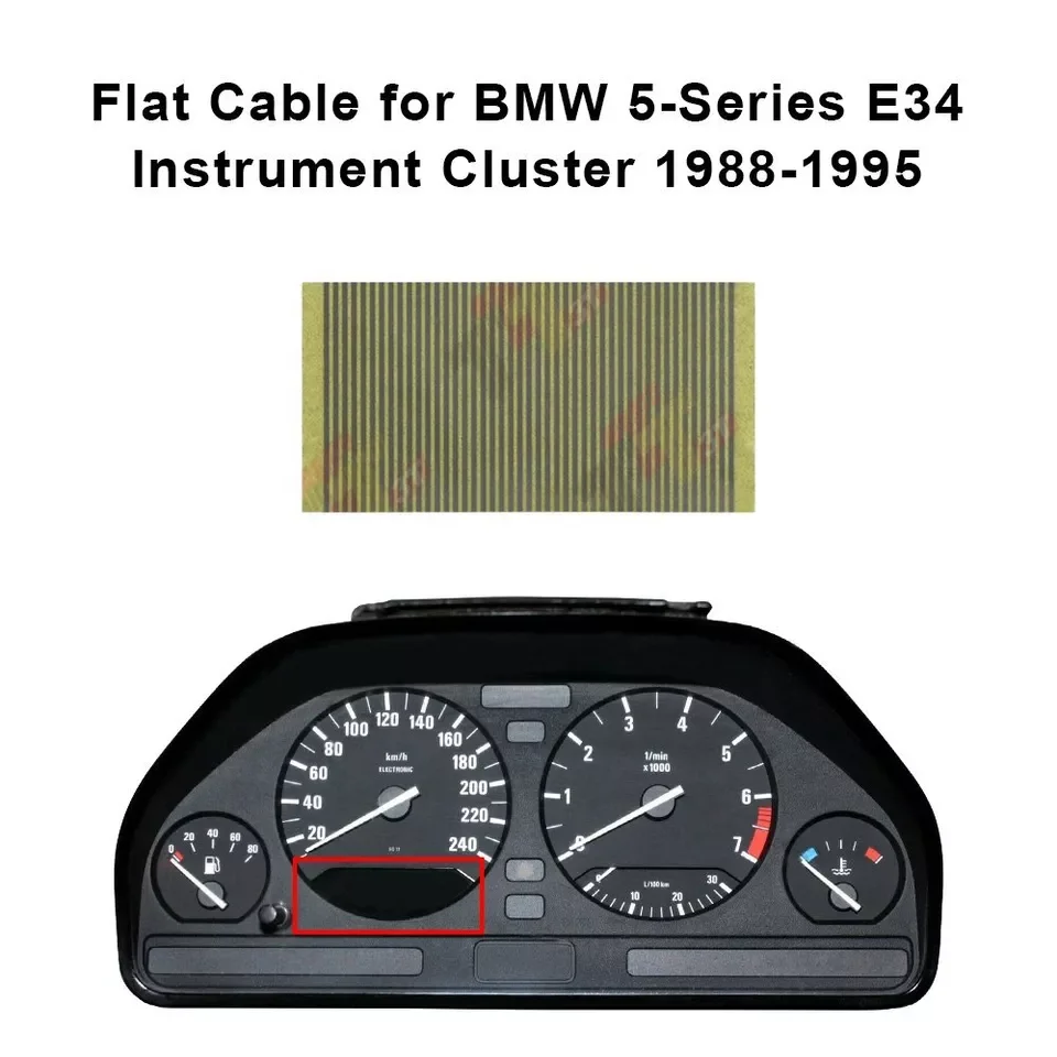 

Flat Cable for BMW 5-Series E34 Instrument Cluster 1988-1995