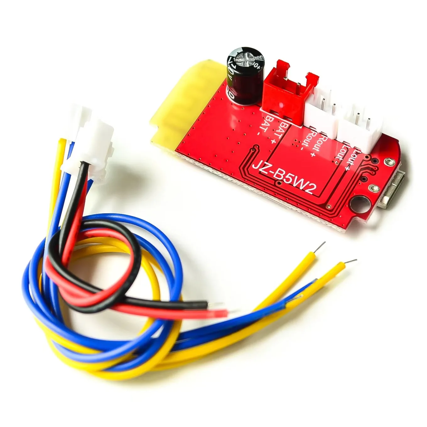 

2pcs CT14 Mini Bluetooth 4.2 Stereo Amplifier Board Class F 5W 5W with Charging for DIY Speaker Modification