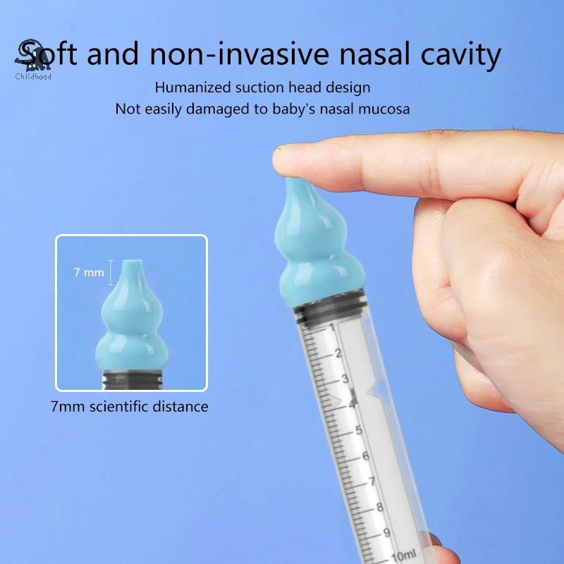 10ml Baby Nasen reiniger Spritze Nasen sauger Baby Nase waschen Rhinitis Nasen spülung Irrigator für Baby pflege werkzeuge