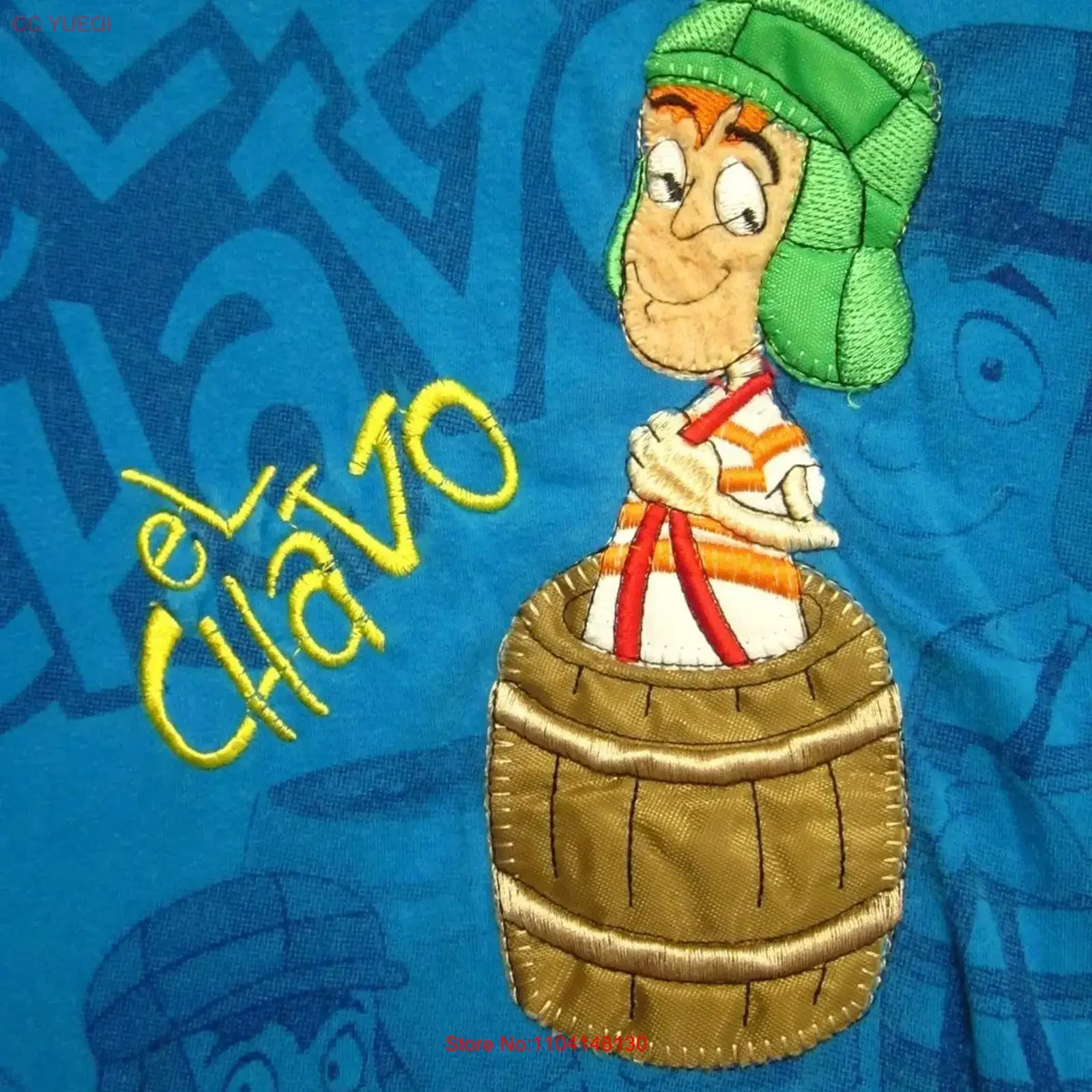 Camiseta pequeña con caricatura de EL CHAVO DEL OCHO, serie de televisión mexicana, Chespirito, comedia vintage, estilo lavado, ropa de diseñador con estilo