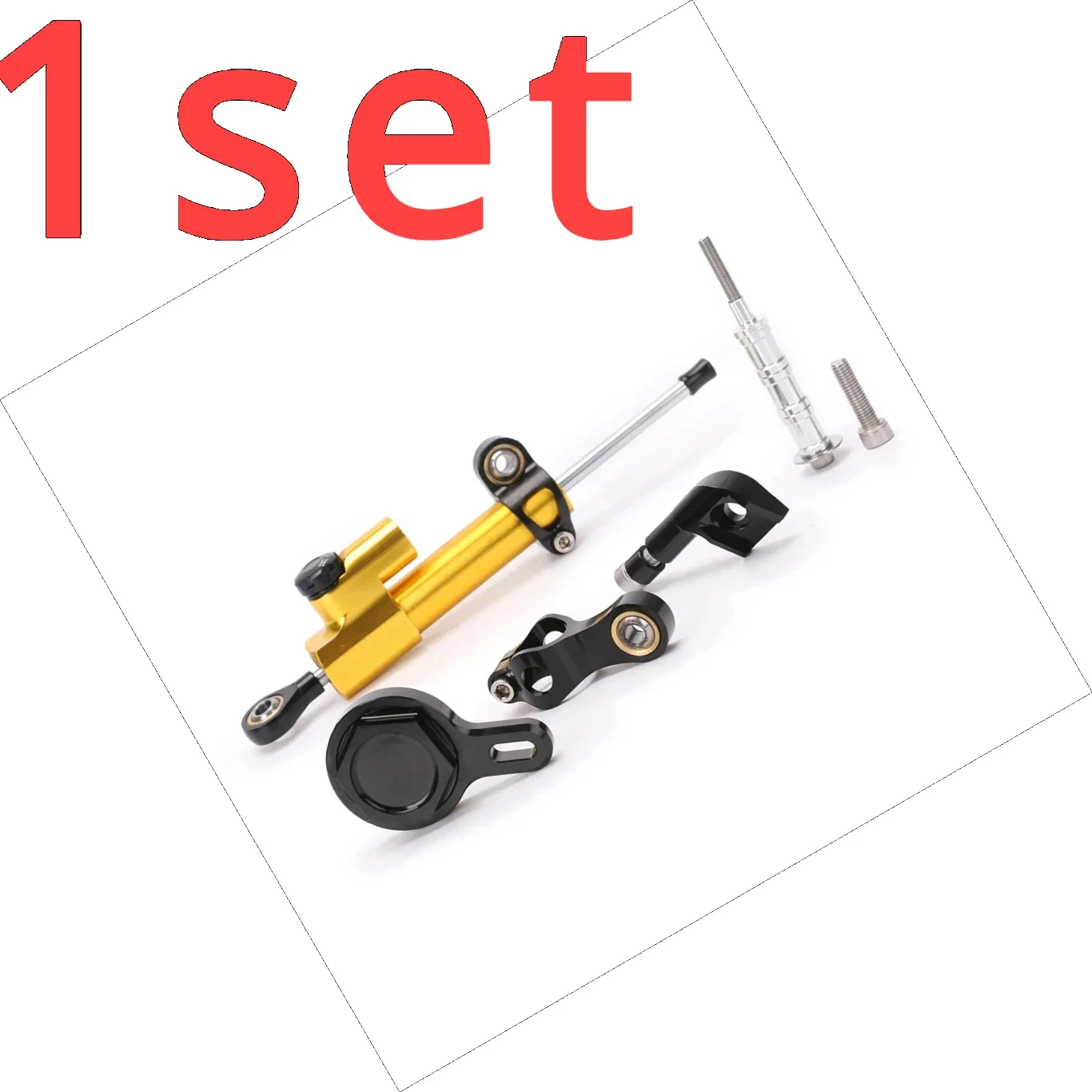 

Мотоцикл для алюминиевого демпфера мотоцикла с ЧПУ, стабилизатор рулевого управления, комплект демпфирующих кронштейнов для контроля безопасности YZF-R6 06-16/R1 09-12