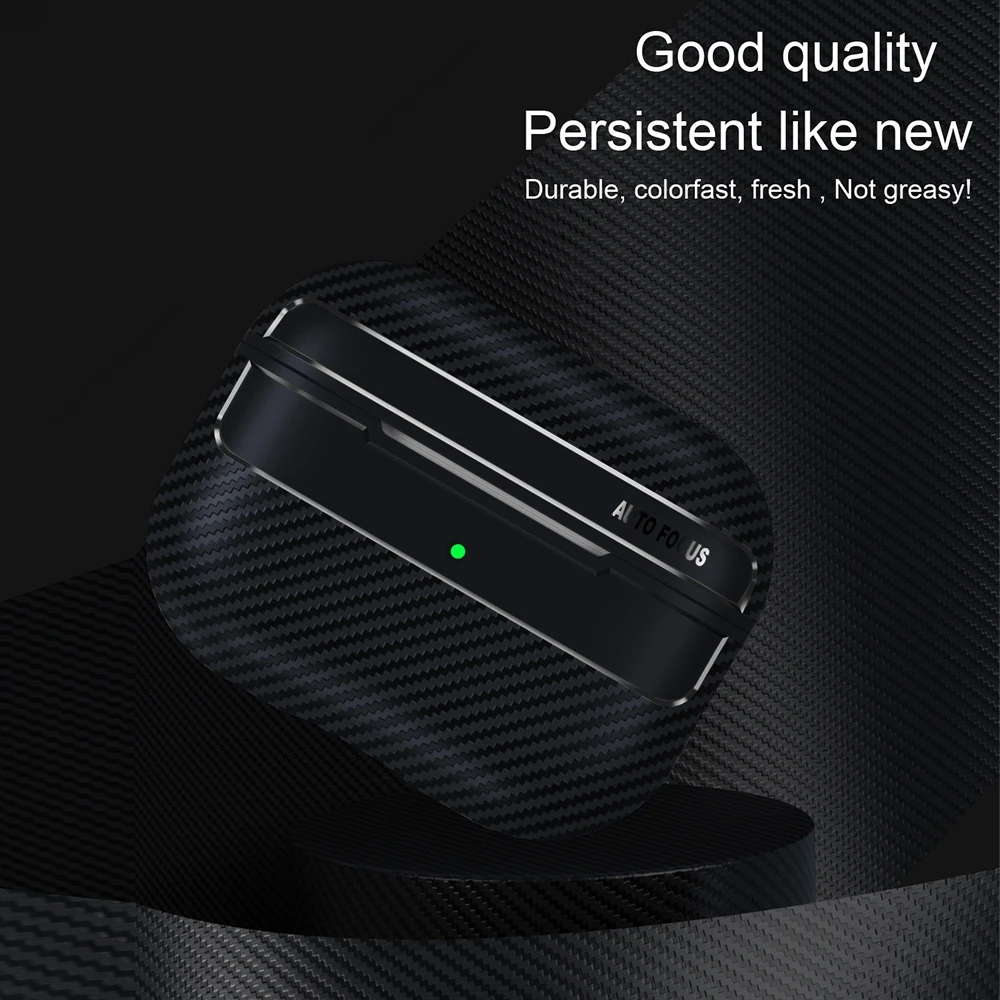 Carbon Fiber Texture Cover For AirPods Pro 2 Case Soft Silicone Earphone Coque For AirPods 3 2 1 Pro 2 2nd Pro2 Generation Cases