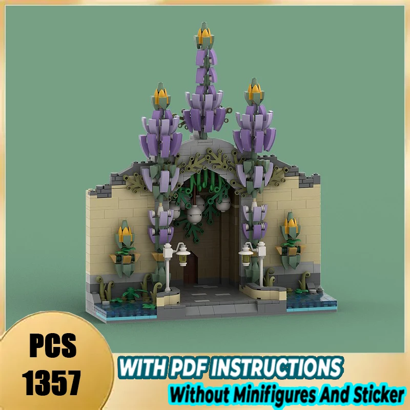 

Exquisite brand new MOC building blocks Dark Rider Entrance technical modules bricks model gift Christmas toy DIY assembly set