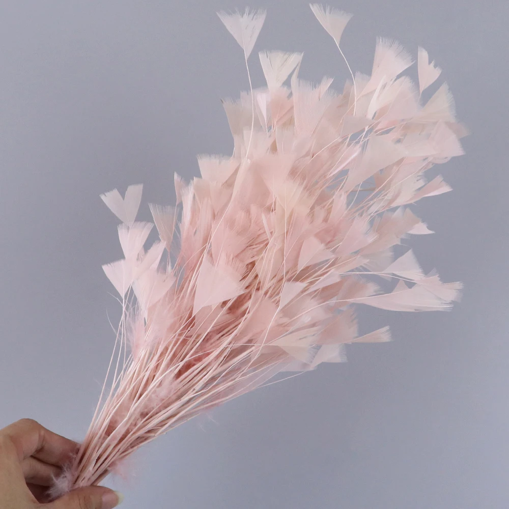 New 1 Bunch Beautiful Turkey Feather Wedding Corsages Feathers Craft For Headdress DIY Home Decoration Accessories Length 30CM