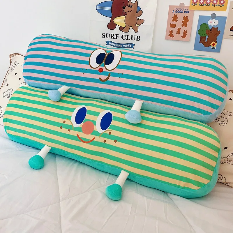 Newborn Baby Bed Splice Long Pillow Sleeping Anti-collision Back Children Room Bumper in the Crib Bedding Decoration