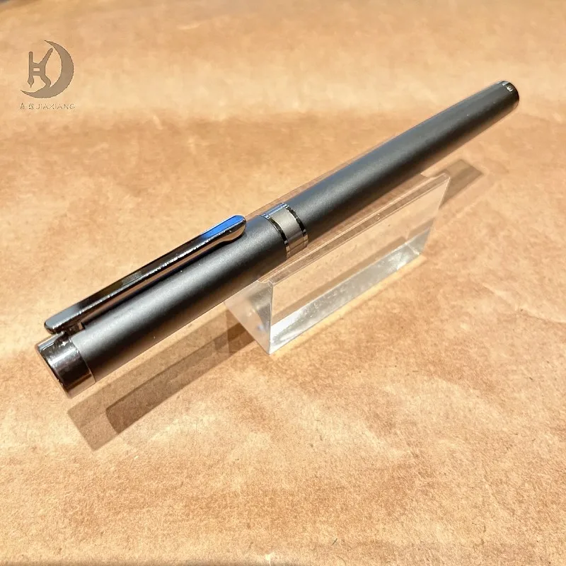 155 Luxuriöser Kugelschreiber im klassischen Design mit Konverter aus Metall, ideal für Journaling und Kalligraphie, sanftes Schreiben – Detail 5