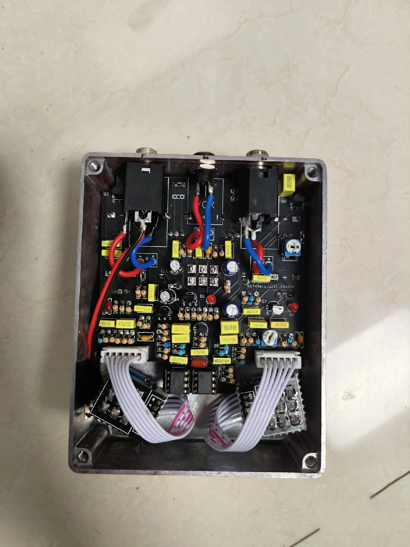 LILT Guitar Effect Unit VOX Series Single Block, Dual Channel Handmade Single Block Effect Unit