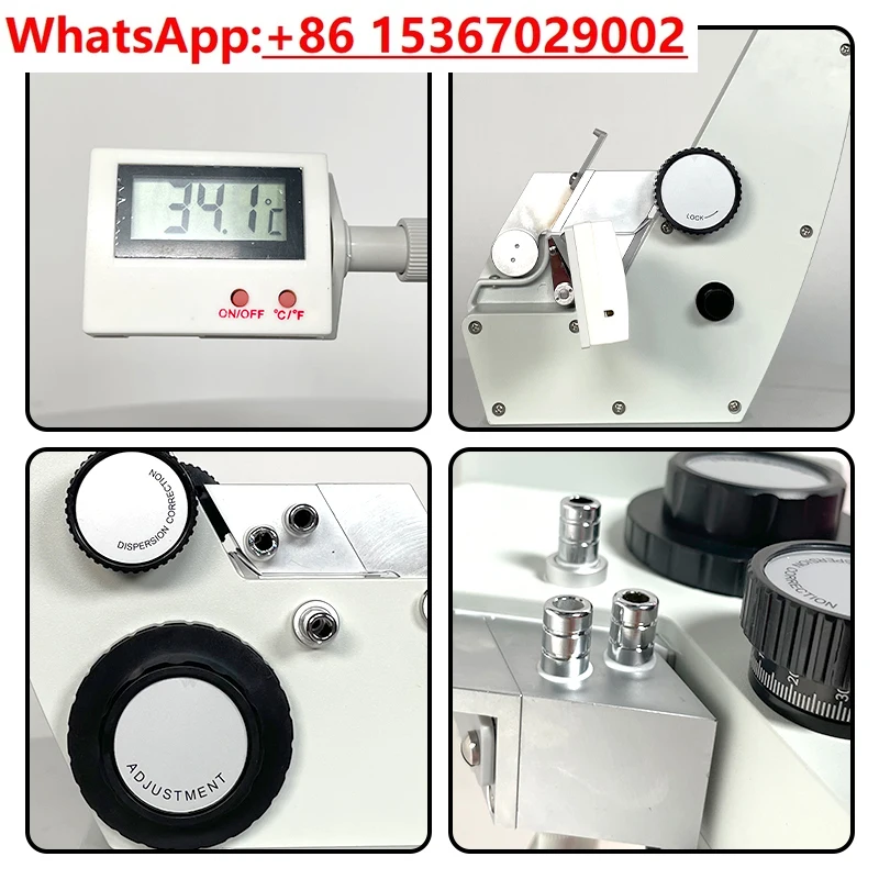 Jingfei Technology Abbe refractometer 2waj monocular Abbe refractometer wya-2w binocular sugar meter refractometer