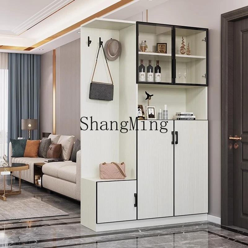 

WYX home entrance cabinet light luxury integrated cabinet modern simple screen living room partition cabinet