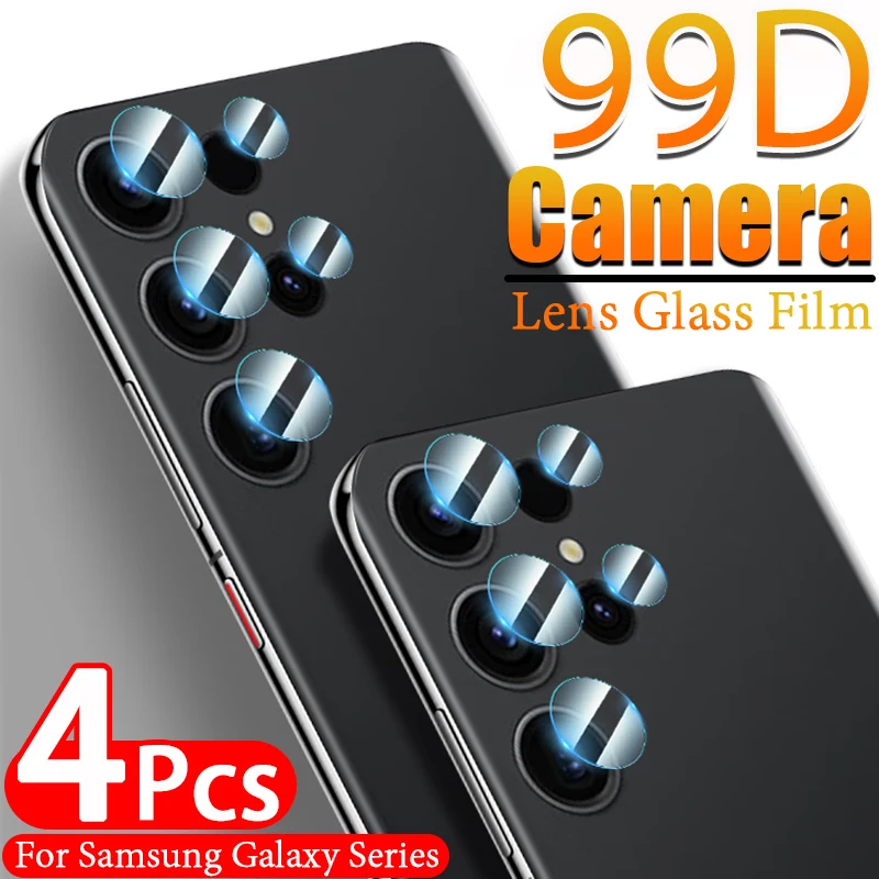 HD Camera Lens Protector Glass Film For Samsung Galaxy S23 S22 S21 S20 Ultra Plus FE Full Cover Lens Protector Note 20 10 S10 9