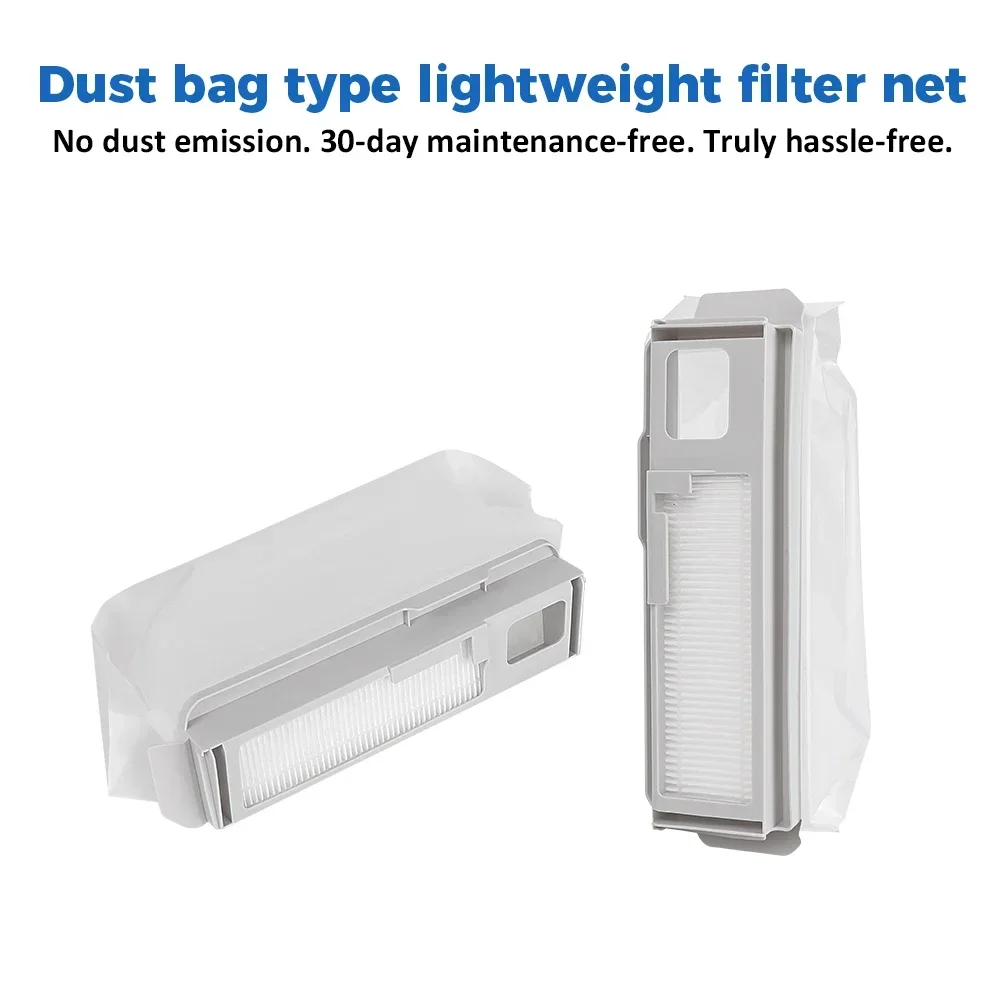 For Narwal J6 Robot Vacuum Mop Dust Bag Filter Roller Brush Main Side Brush Mop Track Mop Cloth For Home Cleaning Spare Parts