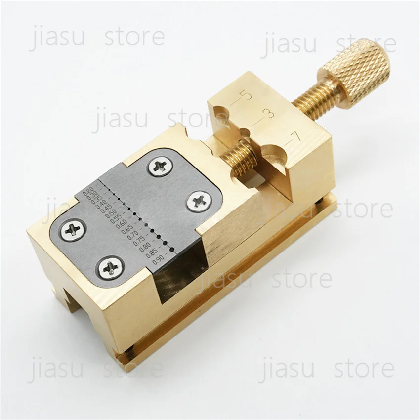 pure-copper-pliers-fixture-pointer-tube-clamp-manual-vise-watch-collet-tightening-tool-watch-repair-tool-watch-head-holder