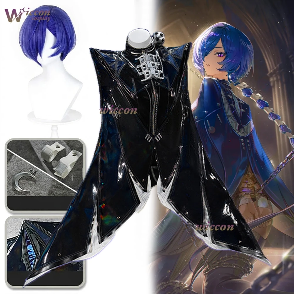

ZZZ Zenless Zone Zero Promeia New Character Cosplay Costume Laser shiny surface Suit Carnival Party Halloween Role Play Outfit