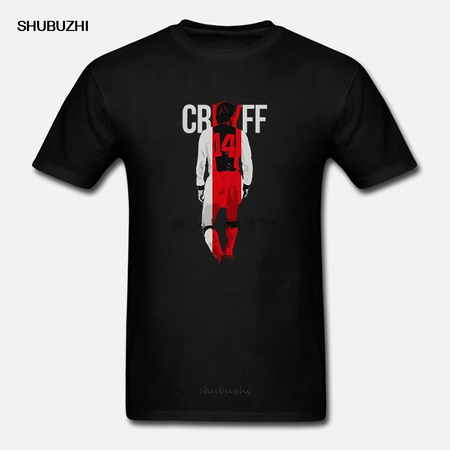 Printed Men T Shirt Cotton tshirts O-Neck Short-Sleeve Johan Cruyff T-shirt Women T-Shirt