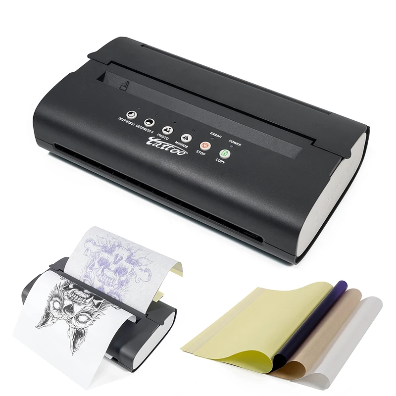 Tattoo Photo Copy Drawing Printing MT200 Tattoo Stencil Printer Machine Transfer Thermal Copier